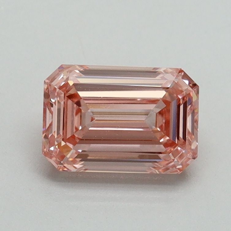 Loose Diamond - EMERALD 1.03ct Fancy Vivid Pink VS2: Loose Diamond - EMERALD 1.03ct Fancy Vivid Pink VS2 Source: This is a real non-mined Diamond that has been grown in a lab Shape: EMERALD Carats: 1.03 Color: Fancy Vivid Pink Certification: IGI Video: