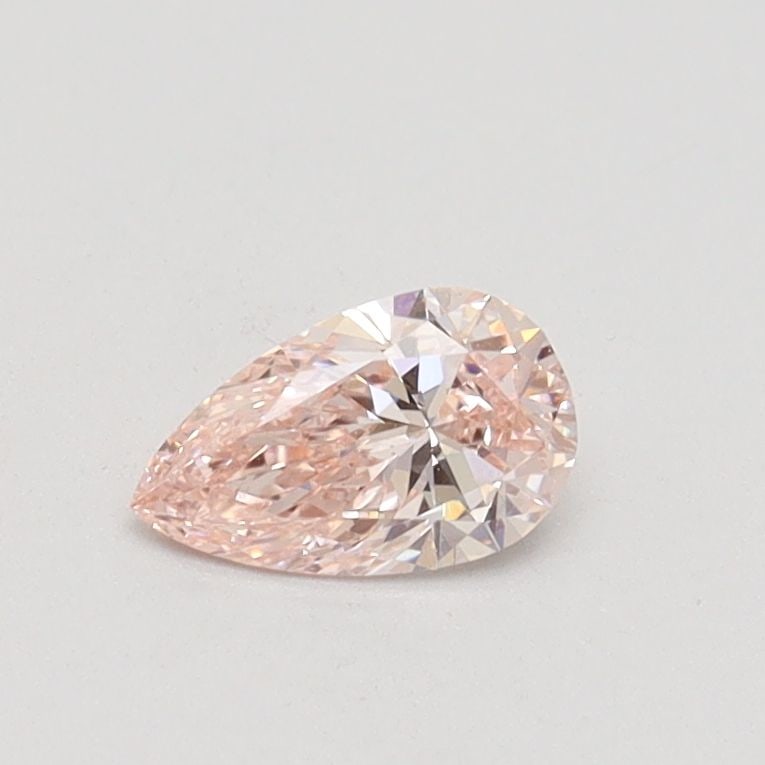 Loose Diamond - PEAR 0.33ct Fancy Light Pink VS1: Loose Diamond - PEAR 0.33ct Fancy Light Pink VS1 Source: This is a real non-mined Diamond that has been grown in a lab Shape: PEAR Carats: 0.33 Color: Fancy Light Pink Certification: IGI Video:
