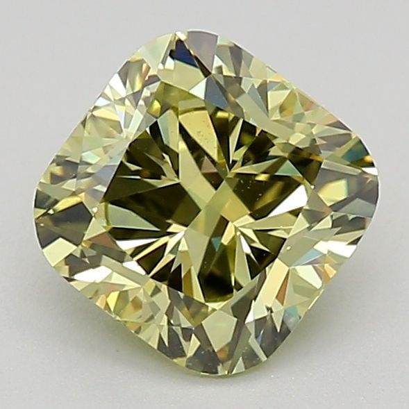 Loose Diamond - CUSHION MODIFIED 1.58ct Yellowish VVS2: Loose Diamond - CUSHION MODIFIED 1.58ct Yellowish VVS2 Source: This is a real non-mined Diamond that has been grown in a lab Shape: CUSHION MODIFIED Carats: 1.58 Color: Yellowish Certification: IGI Vi