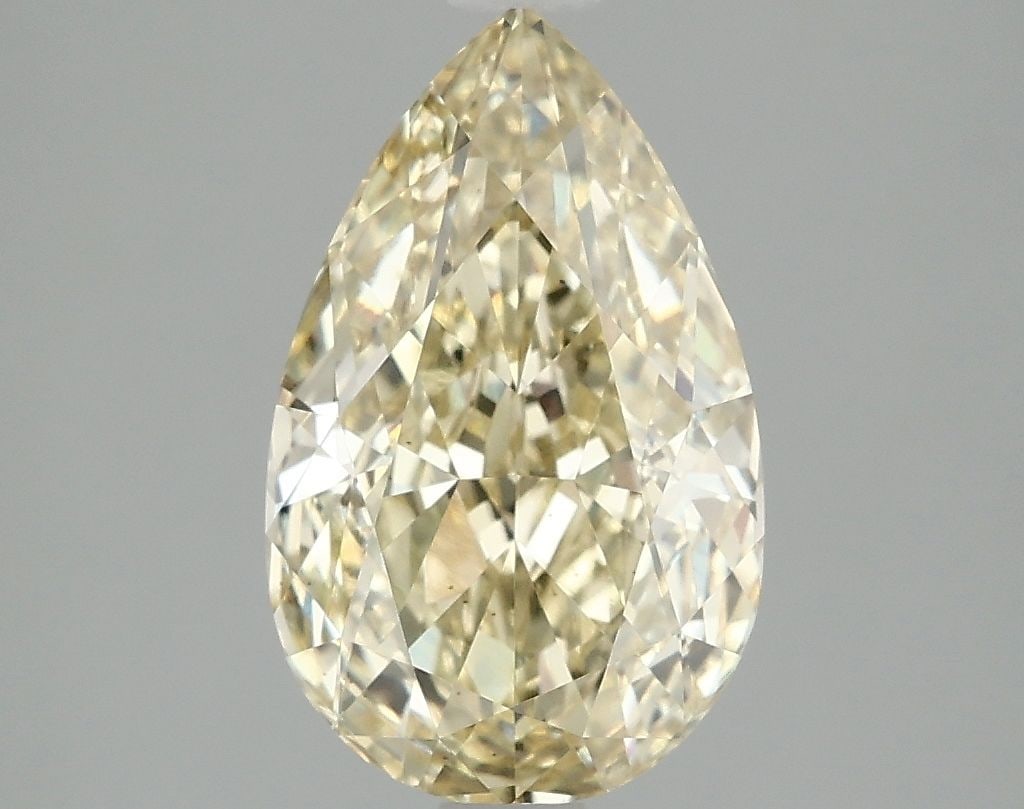 Loose Diamond - PEAR 3.1ct Fancy Intense Yellow VS2: Loose Diamond - PEAR 3.1ct Fancy Intense Yellow VS2 Source: This is a real non-mined Diamond that has been grown in a lab Shape: PEAR Carats: 3.1 Color: Fancy Intense Yellow Certification: IGI Video: