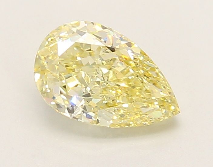 Loose Diamond - PEAR 1.07ct Fancy Yellow VS1: Loose Diamond - PEAR 1.07ct Fancy Yellow VS1 Source: This is a real non-mined Diamond that has been grown in a lab Shape: PEAR Carats: 1.07 Color: Fancy Yellow Certification: IGI Video: