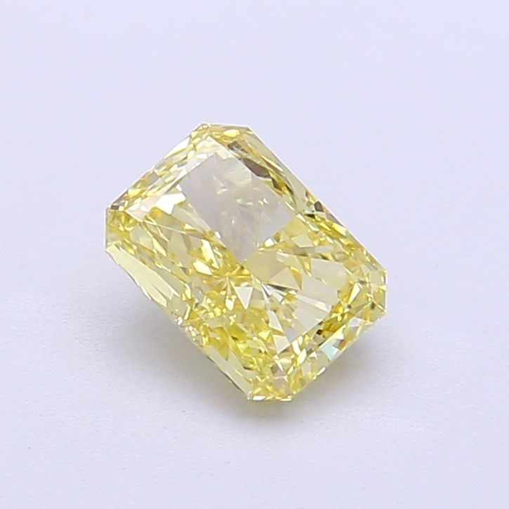 Loose Diamond - RADIANT 1.01ct Fancy Yellow VVS2: Loose Diamond - RADIANT 1.01ct Fancy Yellow VVS2 Source: This is a real non-mined Diamond that has been grown in a lab Shape: RADIANT Carats: 1.01 Color: Fancy Yellow Certification: IGI Video: