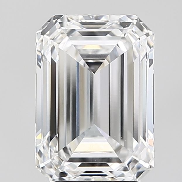 Loose Diamond - EMERALD 3.48ct E VVS2: Loose Diamond - EMERALD 3.48ct E VVS2 Source: This is a real non-mined Diamond that has been grown in a lab Shape: EMERALD Carats: 3.48 Color: E Clarity: VVS2 Certification: IGI Video: