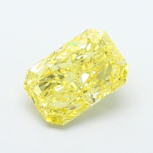 Loose Diamond - RADIANT 2.03ct Fancy Intense Yellow VS1: Loose Diamond - RADIANT 2.03ct Fancy Intense Yellow VS1 Source: This is a real non-mined Diamond that has been grown in a lab Shape: RADIANT Carats: 2.03 Color: Fancy Intense Yellow Certification: IGI