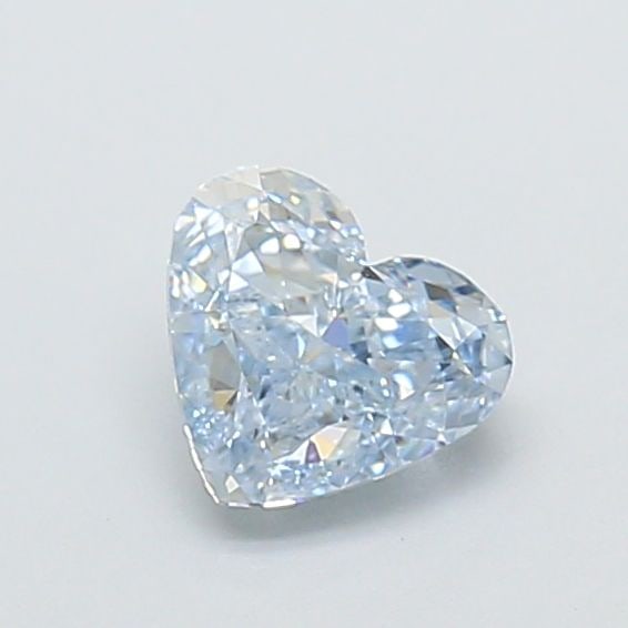 Loose Diamond - HEART 1.06ct Fancy Intense Blue VVS2: Loose Diamond - HEART 1.06ct Fancy Intense Blue VVS2 Source: This is a real non-mined Diamond that has been grown in a lab Shape: HEART Carats: 1.06 Color: Fancy Intense Blue Certification: IGI Video: