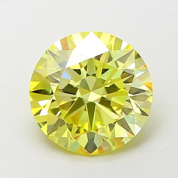 Ideal Loose Diamond - ROUND 1.09ct Fancy Intense Yellow VVS1 (1 of 1)