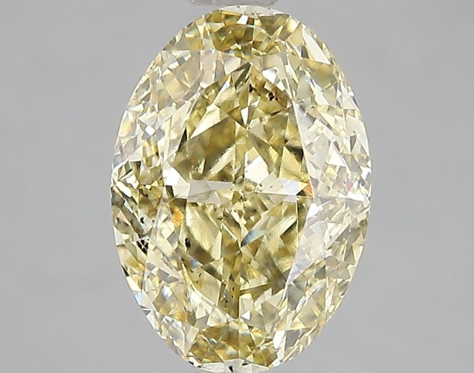 Loose Diamond - OVAL 3.0ct Fancy Intense Yellow SI1: Loose Diamond - OVAL 3.0ct Fancy Intense Yellow SI1 Source: This is a real non-mined Diamond that has been grown in a lab Shape: OVAL Carats: 3.0 Color: Fancy Intense Yellow Certification: IGI Video: