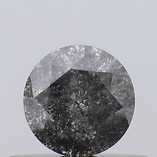 Loose Diamond - ROUND 0.37ct Salt and Pepper I3: Loose Diamond - ROUND 0.37ct Salt and Pepper I3 Source: Natural Shape: ROUND Carats: 0.37 Color: Salt and Pepper Certification: NONE Video: