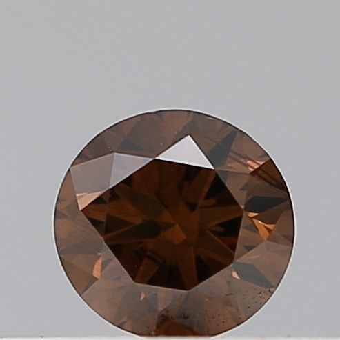 Loose Diamond - ROUND 0.22ct Fancy Brown SI1: Loose Diamond - ROUND 0.22ct Fancy Brown SI1 Source: Natural Shape: ROUND Carats: 0.22 Color: Fancy Brown Certification: NONE Video: