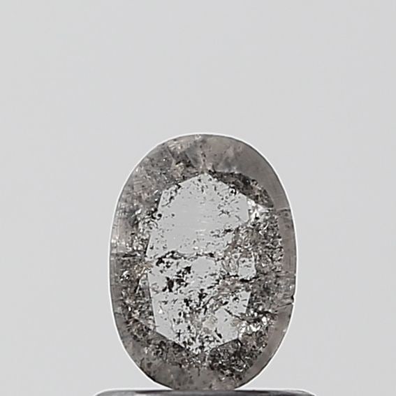 Loose Diamond - OVAL 0.47ct Salt and Pepper VVS2: Loose Diamond - OVAL 0.47ct Salt and Pepper VVS2 Source: Natural Shape: OVAL Carats: 0.47 Color: Salt and Pepper Certification: NONE Video: