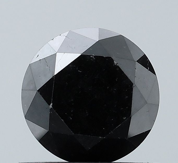 Loose Diamond - ROUND 0.94ct Black VVS2: Loose Diamond - ROUND 0.94ct Black VVS2 Source: Natural Shape: ROUND Carats: 0.94 Color: Black Certification: NONE Video: