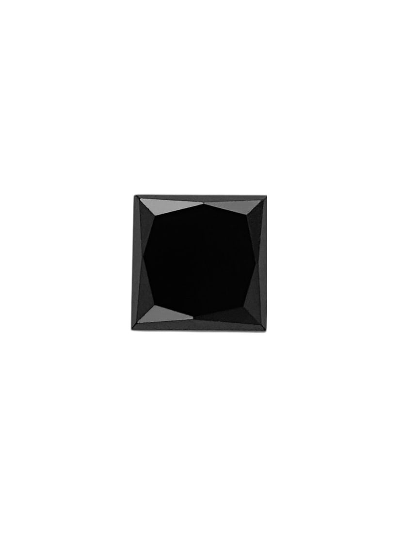 Loose Diamond - PRINCESS 0.32ct Fancy Black VVS2: Loose Diamond - PRINCESS 0.32ct Fancy Black VVS2 Source: Natural Shape: PRINCESS Carats: 0.32 Color: Fancy Black Certification: NONE PLEASE NOTE: Framed, Large, or heavy items do not have shipping cos