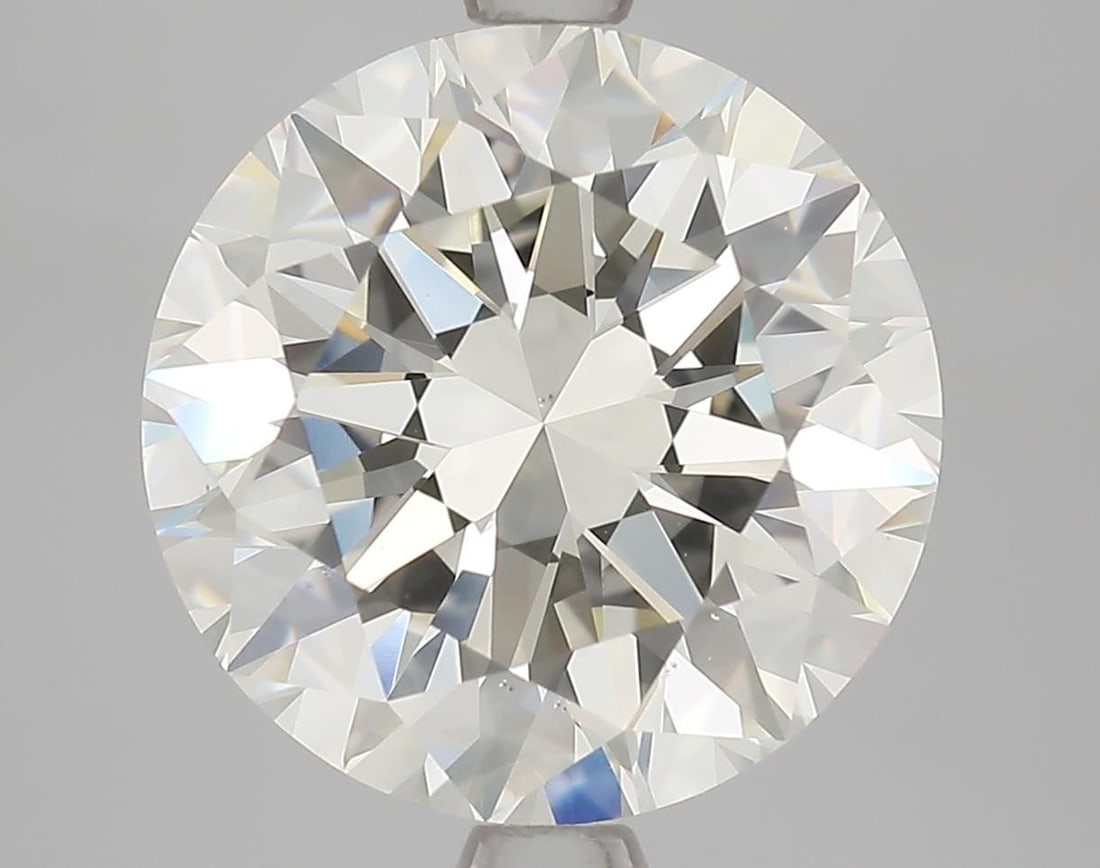Loose Diamond - ROUND 3.71ct J VS1: Loose Diamond - ROUND 3.71ct J VS1 Source: Natural Shape: ROUND Carats: 3.71 Color: J Clarity: VS1 Certification: HRD Video: