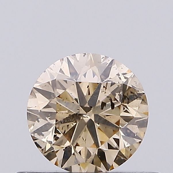 Loose Diamond - ROUND 0.39ct Fancy Light Brown SI2: Loose Diamond - ROUND 0.39ct Fancy Light Brown SI2 Source: Natural Shape: ROUND Carats: 0.39 Color: Fancy Light Brown Certification: NONE Video: