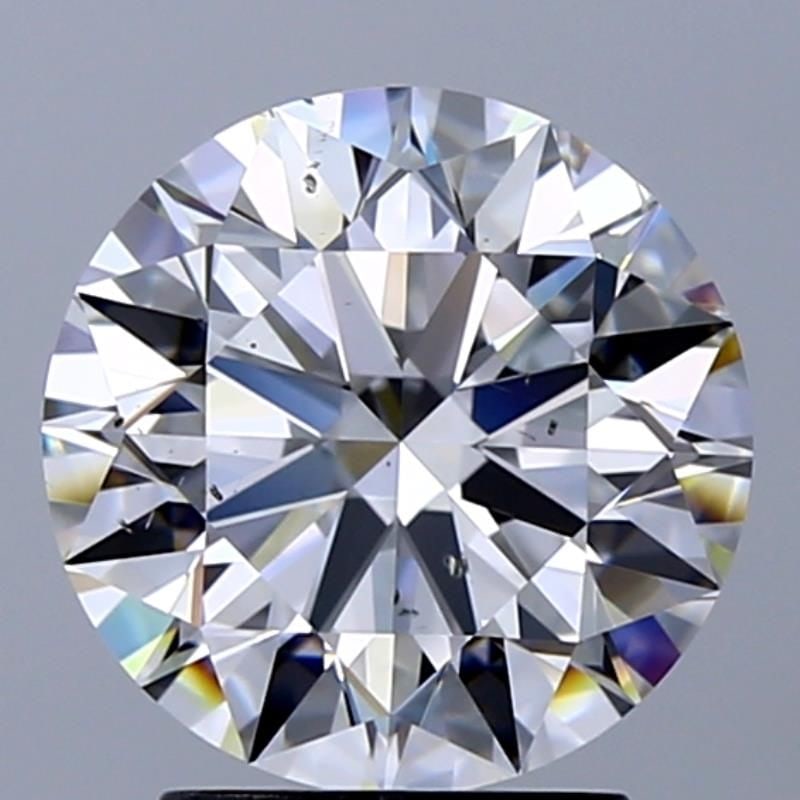 Loose Diamond - ROUND 2.71ct E SI1: Loose Diamond - ROUND 2.71ct E SI1 Source: Natural Shape: ROUND Carats: 2.71 Color: E Clarity: SI1 Certification: GIA Video: