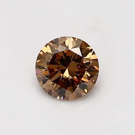 Loose Diamond - ROUND 0.55ct Fancy Brown Yellow VS1: Loose Diamond - ROUND 0.55ct Fancy Brown Yellow VS1 Source: Natural Shape: ROUND Carats: 0.55 Color: Fancy Brown Yellow Certification: GIA Video: