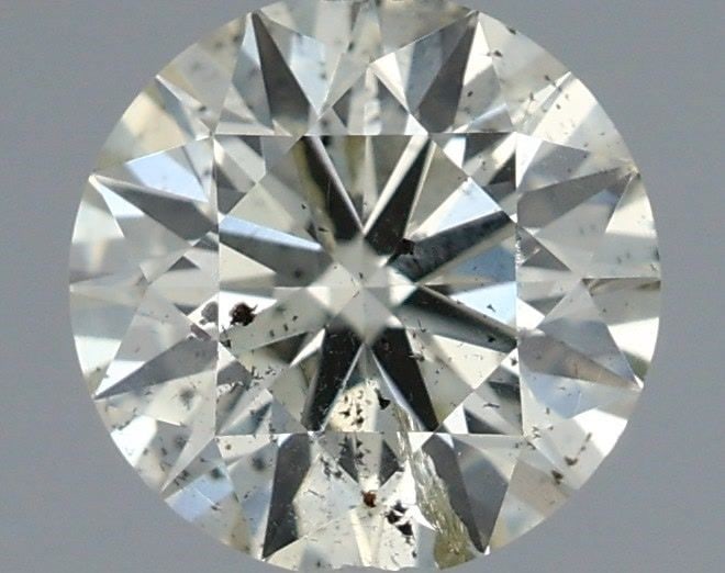 Loose Diamond - ROUND 0.51ct O-P I1: Loose Diamond - ROUND 0.51ct O-P I1 Source: Natural Shape: ROUND Carats: 0.51 Color: O-P Certification: GIA Video: