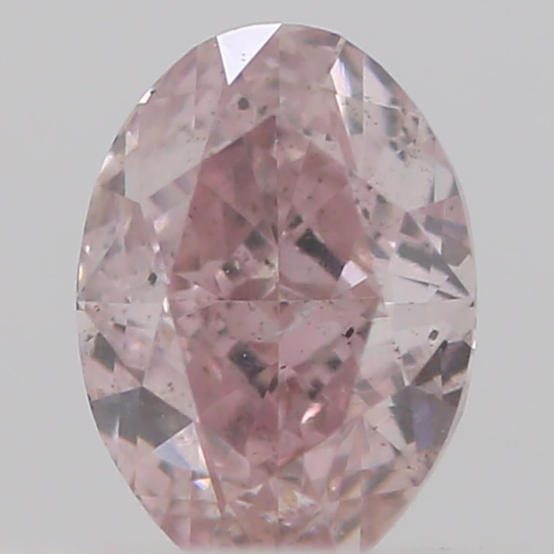 Loose Diamond - OVAL 0.18ct Fancy Pink SI1: Loose Diamond - OVAL 0.18ct Fancy Pink SI1 Source: Natural Shape: OVAL Carats: 0.18 Color: Fancy Pink Certification: GIA Video: