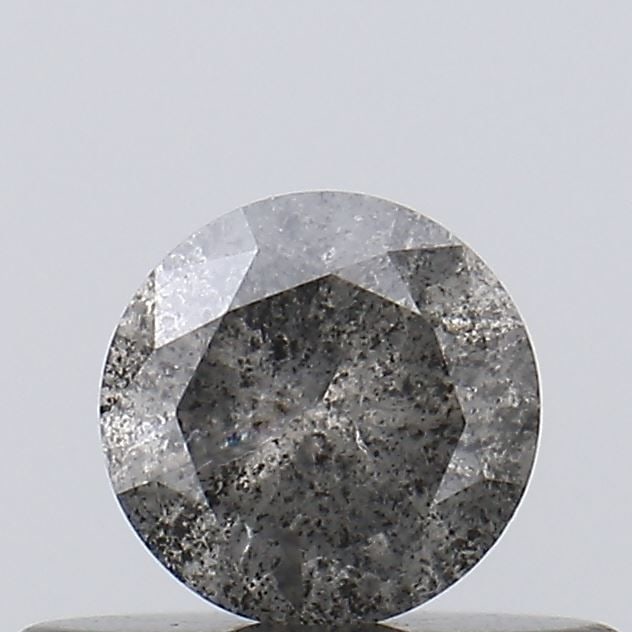 Loose Diamond - ROUND 0.33ct Salt and Pepper I3: Loose Diamond - ROUND 0.33ct Salt and Pepper I3 Source: Natural Shape: ROUND Carats: 0.33 Color: Salt and Pepper Certification: NONE Video: