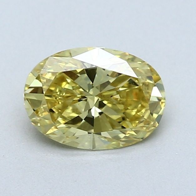 Loose Diamond - OVAL 0.75ct Fancy Vivid Yellow VS2: Loose Diamond - OVAL 0.75ct Fancy Vivid Yellow VS2 Source: Natural Shape: OVAL Carats: 0.75 Color: Fancy Vivid Yellow Certification: GIA Video: