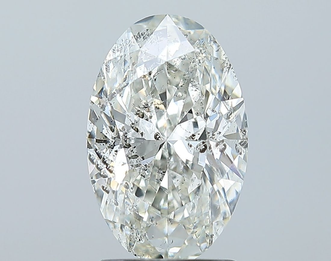 Loose Diamond - OVAL 2.01ct H SI2: Loose Diamond - OVAL 2.01ct H SI2 Source: Natural Shape: OVAL Carats: 2.01 Color: H Clarity: SI2 Certification: HRD Video: