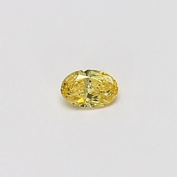 Loose Diamond - OVAL 0.09ct Fancy Vivid Yellow VS2 (1 of 1)