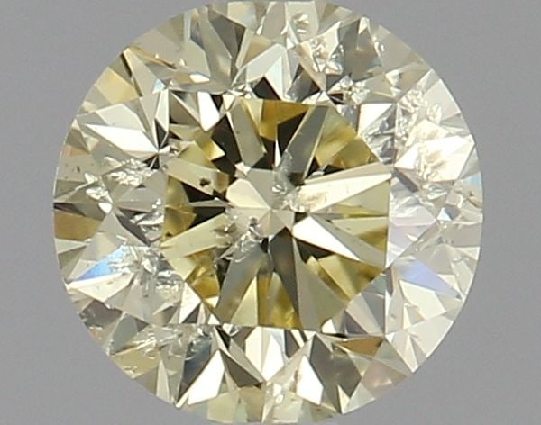 Loose Diamond - ROUND 0.81ct Fancy Light Yellow I1: Loose Diamond - ROUND 0.81ct Fancy Light Yellow I1 Source: Natural Shape: ROUND Carats: 0.81 Color: Fancy Light Yellow Certification: GIA Video: