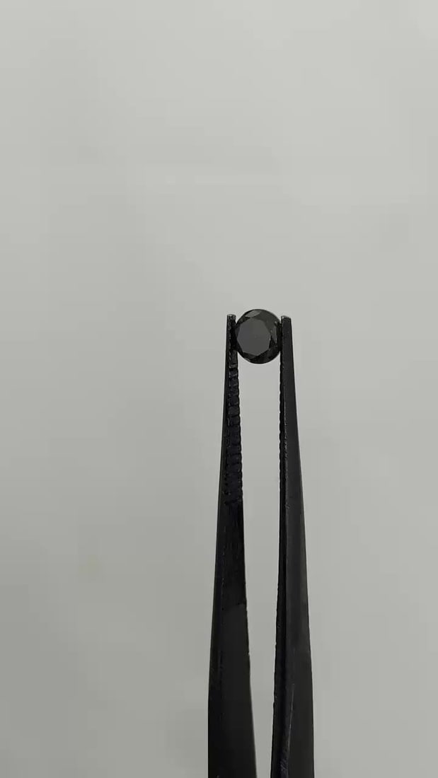 Loose Diamond - ROUND 0.42ct Fancy Black VVS2 (1 of 1)