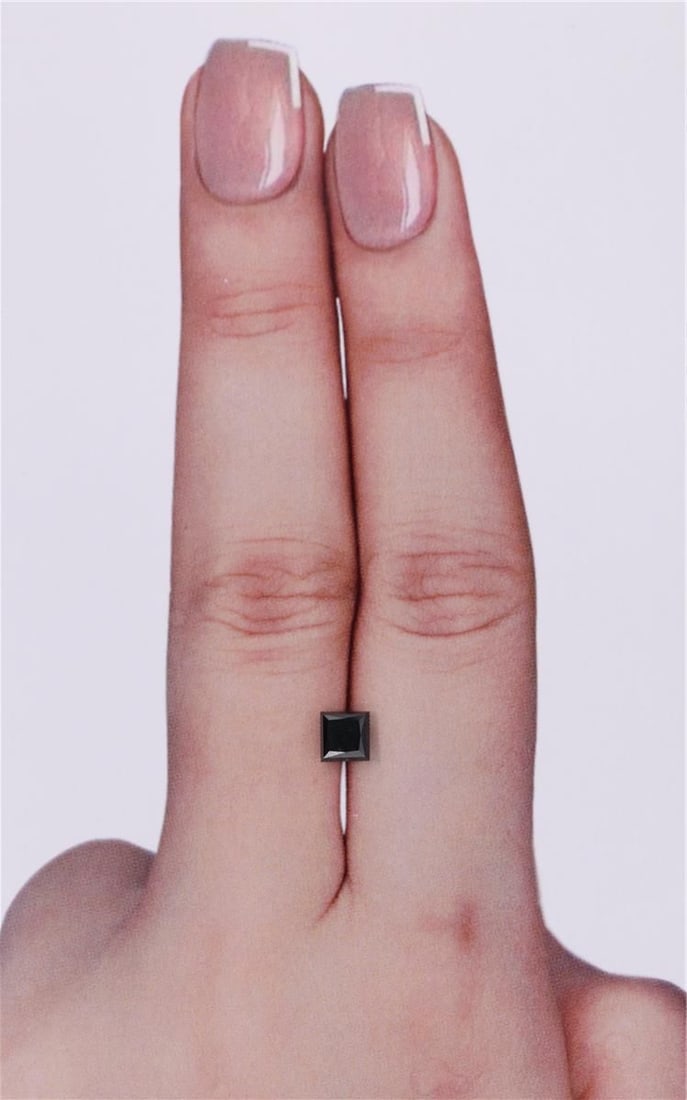 Loose Diamond - PRINCESS 0.51ct Black (1 of 1)