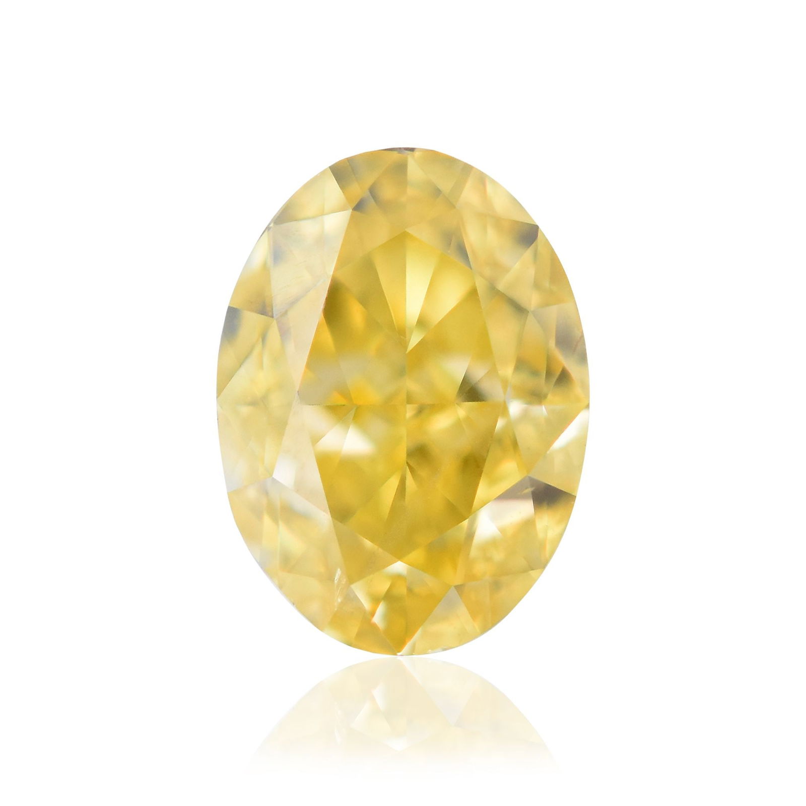Loose Diamond - OVAL 0.54ct Fancy Intense Orangey Yellow SI2: Loose Diamond - OVAL 0.54ct Fancy Intense Orangey Yellow SI2 Source: Natural Shape: OVAL Carats: 0.54 Color: Fancy Intense Orangey Yellow Certification: GIA Video: