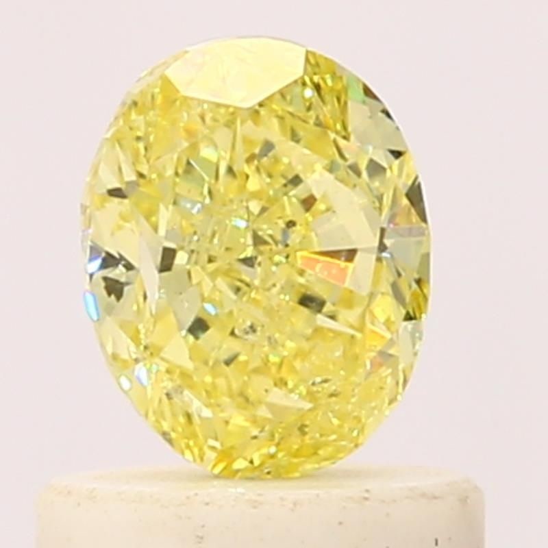Loose Diamond - OVAL 0.68ct Fancy Intense Yellow: Loose Diamond - OVAL 0.68ct Fancy Intense Yellow Source: Natural Shape: OVAL Carats: 0.68 Color: Fancy Intense Yellow Certification: GIA Video: