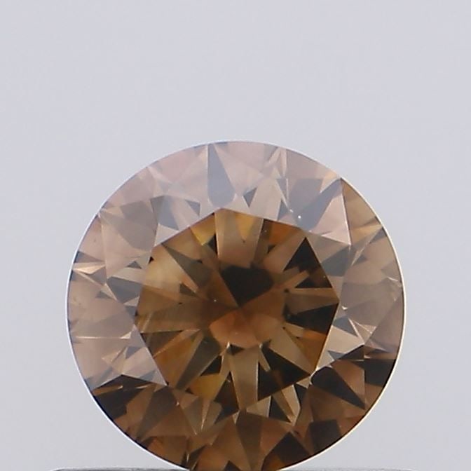 Loose Diamond - ROUND 0.45ct Fancy Brown VS2: Loose Diamond - ROUND 0.45ct Fancy Brown VS2 Source: Natural Shape: ROUND Carats: 0.45 Color: Fancy Brown Certification: NONE Video: