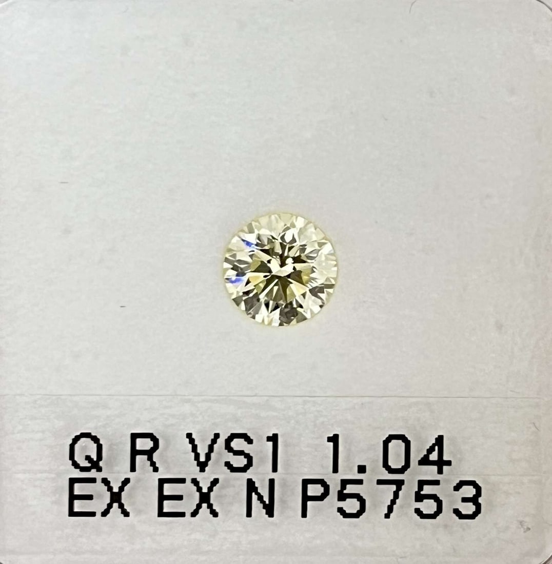 Loose Diamond - ROUND 1.04ct Q-R VS1 (1 of 1)