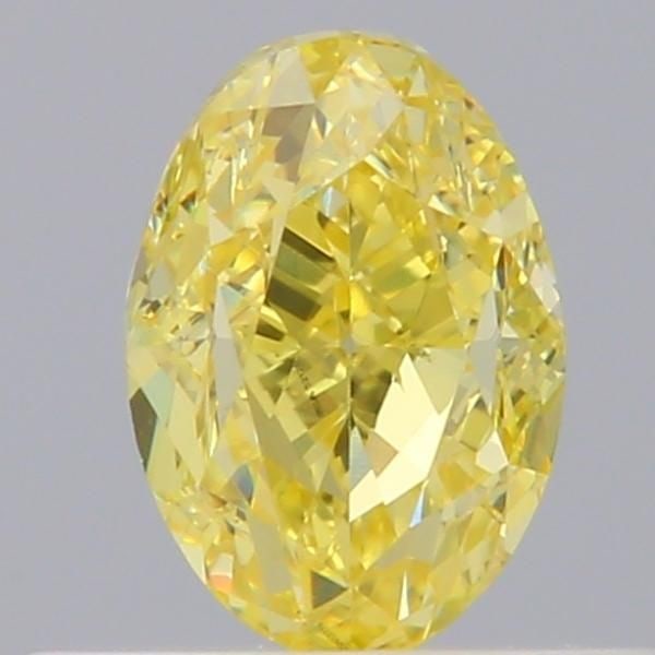 Loose Diamond - OVAL 0.5ct Fancy Intense Yellow VS1: Loose Diamond - OVAL 0.5ct Fancy Intense Yellow VS1 Source: Natural Shape: OVAL Carats: 0.5 Color: Fancy Intense Yellow Certification: GIA Video: