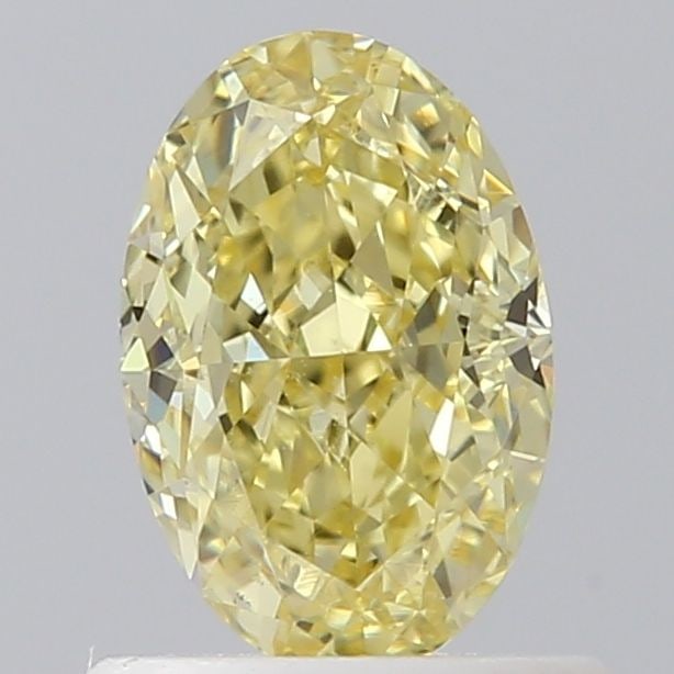 Loose Diamond - OVAL 0.82ct Fancy Intense Yellow VS2: Loose Diamond - OVAL 0.82ct Fancy Intense Yellow VS2 Source: Natural Shape: OVAL Carats: 0.82 Color: Fancy Intense Yellow Certification: GIA Video: