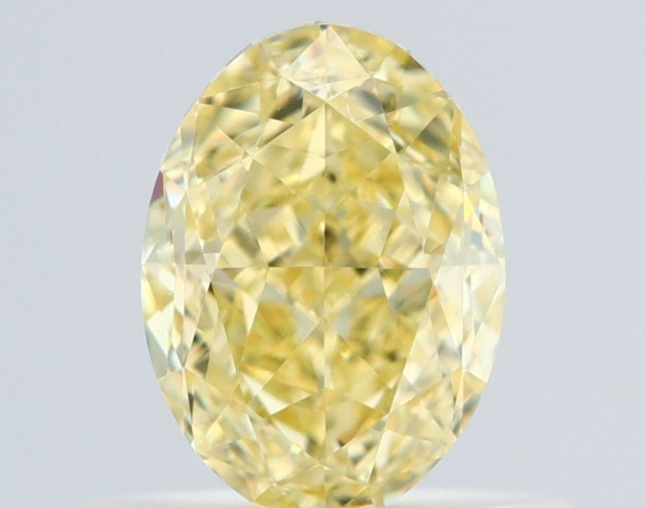 Loose Diamond - OVAL 0.68ct Fancy Yellow VS1: Loose Diamond - OVAL 0.68ct Fancy Yellow VS1 Source: Natural Shape: OVAL Carats: 0.68 Color: Fancy Yellow Certification: GIA Video: