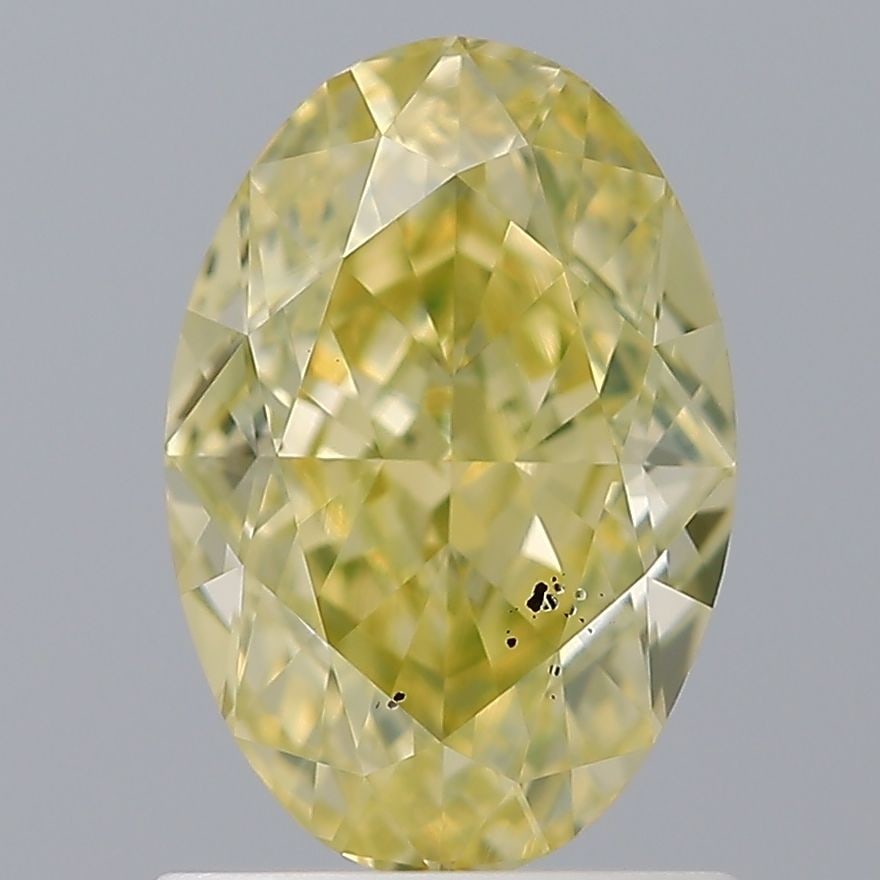 Loose Diamond - OVAL 1.19ct Fancy Intense Yellow SI1: Loose Diamond - OVAL 1.19ct Fancy Intense Yellow SI1 Source: Natural Shape: OVAL Carats: 1.19 Color: Fancy Intense Yellow Certification: GIA Video: