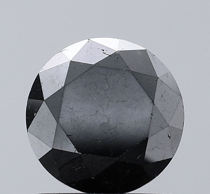 Loose Diamond - ROUND 1.77ct Fancy Black VS2: Loose Diamond - ROUND 1.77ct Fancy Black VS2 Source: Natural Shape: ROUND Carats: 1.77 Color: Fancy Black Certification: NONE Video: