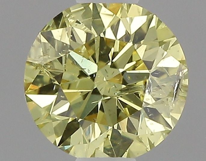 Loose Diamond - ROUND 0.35ct Fancy Intense Yellow: Loose Diamond - ROUND 0.35ct Fancy Intense Yellow Source: Natural Shape: ROUND Carats: 0.35 Color: Fancy Intense Yellow Certification: GIA Video: