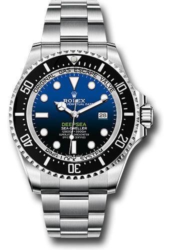 2019 Rolex 126660 Deepsea Sea-Dweller Blue James Cameron Dial Oyster Bracelet (1 of 5)