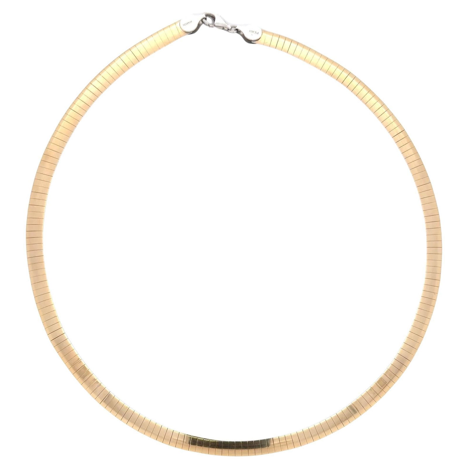 Harbor Diamonds Reversible 14K Yellow White Gold Necklace 30.7g 16.5in (1 of 12)