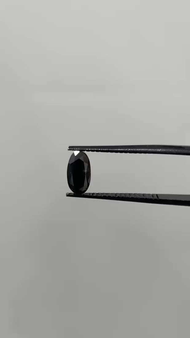 Loose Diamond - OVAL 0.8ct Fancy Black VVS2 (1 of 1)