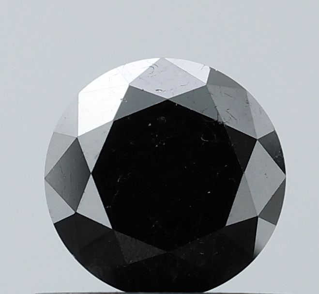 Loose Diamond - ROUND 0.8ct Fancy Black VS1 (1 of 1)