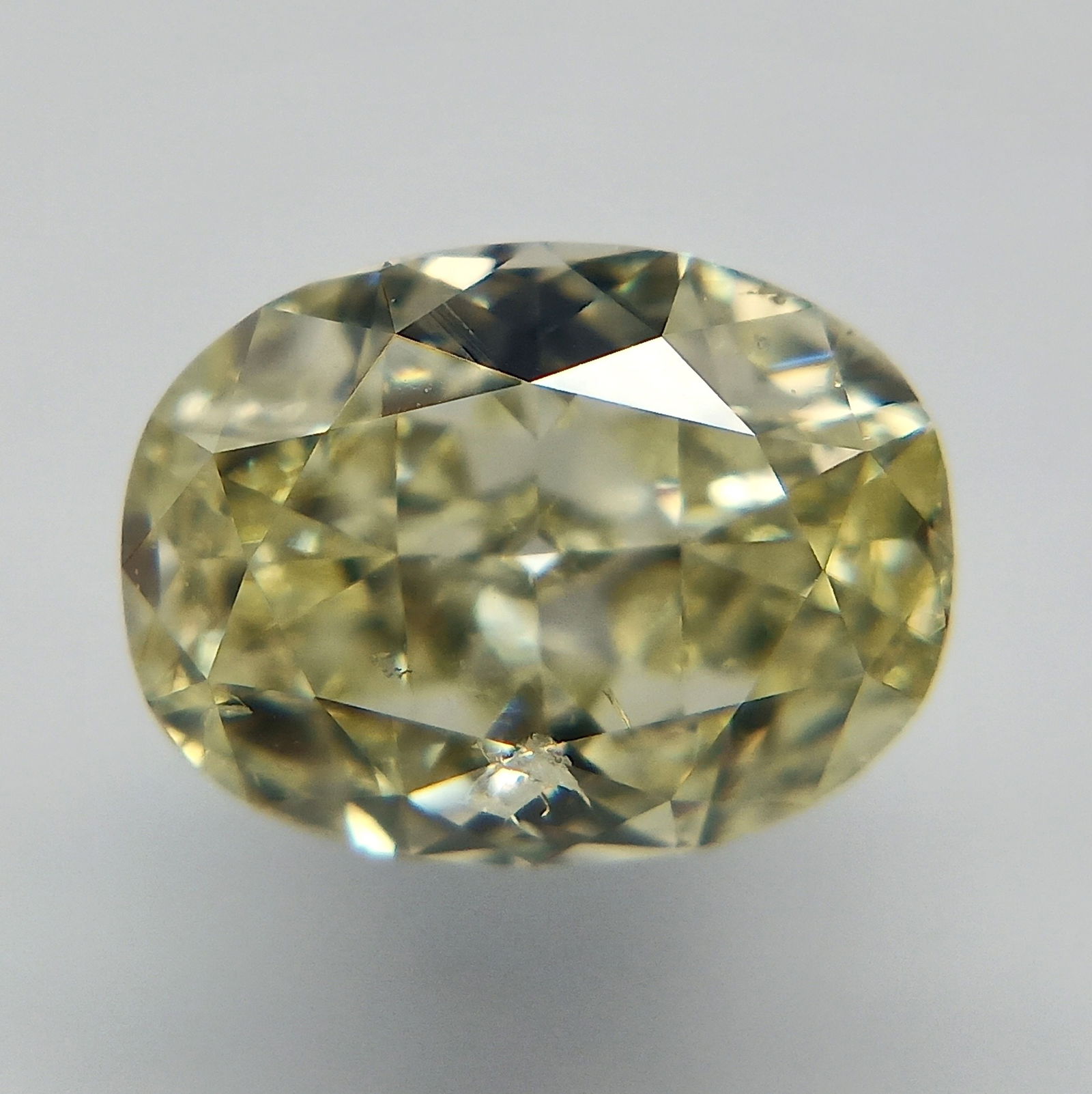 Loose Diamond - OVAL 1.0ct Fancy Light Yellow I1 (1 of 1)
