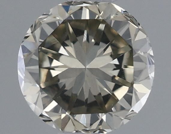 Loose Diamond - ROUND 0.4ct Fancy Gray Greenish Yellow (1 of 1)