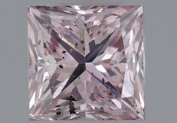 Loose Diamond - PRINCESS 0.49ct Fancy Brownish Pink (1 of 1)