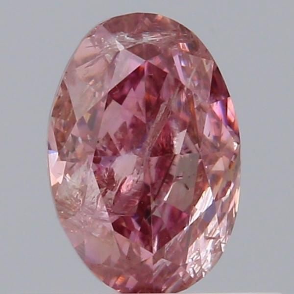 Loose Diamond - OVAL 0.51ct Fancy Deep Purplish Pink I2 (1 of 1)