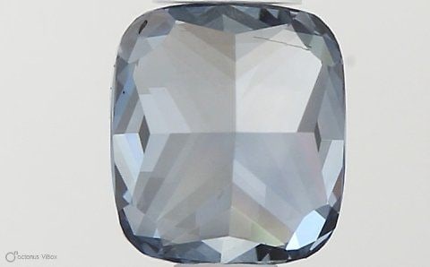 Loose Diamond - CUSHION MODIFIED 0.74ct Fancy Vivid Blue SI1: Loose Diamond - CUSHION MODIFIED 0.74ct Fancy Vivid Blue SI1 Source: This is a real non-mined Diamond that has been grown in a lab Shape: CUSHION MODIFIED Carats: 0.74 Color: Fancy Vivid Blue Certific