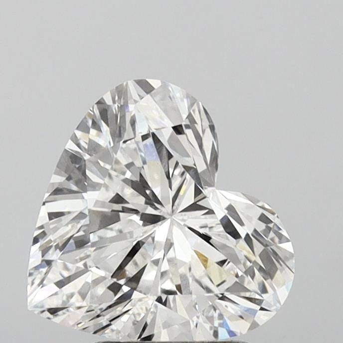Loose Diamond - HEART 2.52ct F VS1: Loose Diamond - HEART 2.52ct F VS1 Source: This is a real non-mined Diamond that has been grown in a lab Shape: HEART Carats: 2.52 Color: F Clarity: VS1 Certification: IGI Video: