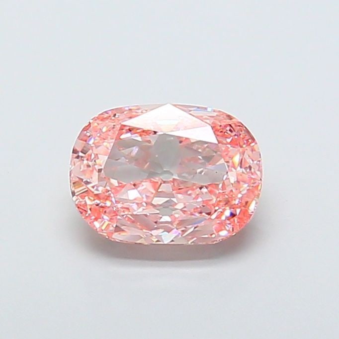 Loose Diamond - CUSHION MODIFIED 4.0ct Fancy Intense Pink VS2: Loose Diamond - CUSHION MODIFIED 4.0ct Fancy Intense Pink VS2 Source: This is a real non-mined Diamond that has been grown in a lab Shape: CUSHION MODIFIED Carats: 4.0 Color: Fancy Intense Pink Certif